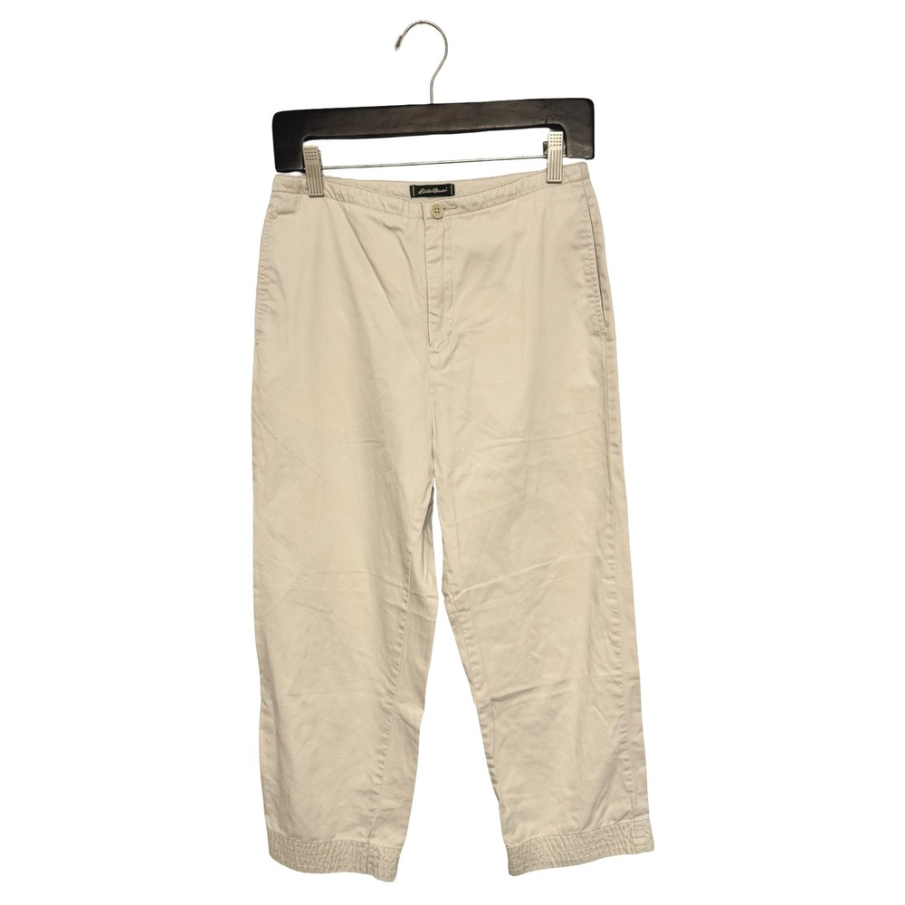 Eddie Bauer Chino Pants 6 Beige Khaki Gorpcore Safari Outdoor Utility